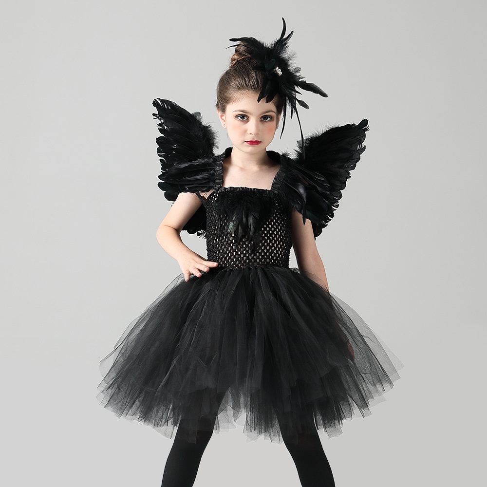 women's black dinner dress Tutu Du Monde Girls Halloween MALVADA Tutu Dress main image 0