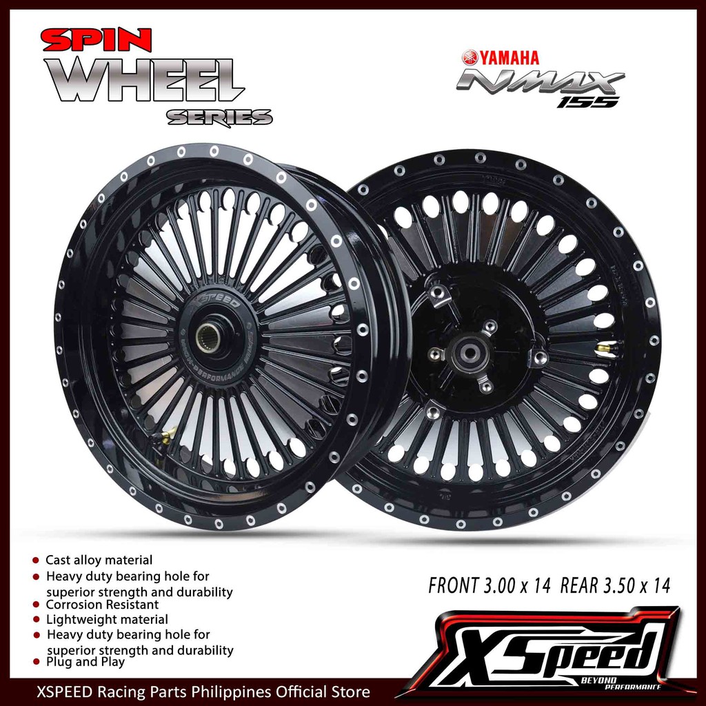 XSPEED MAGS SPIN WHEELS FOR YAMAHA NMAX 155 SIZE 14 ( V1 ) Xspeed