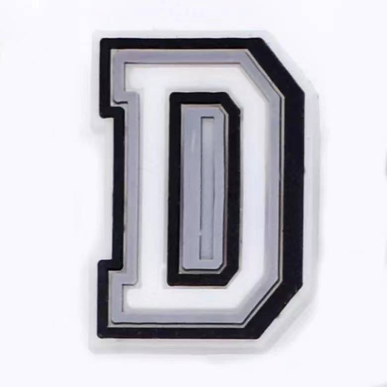 Kayangkaya Crocs Jibbitz Letters / Crocs Pins Charms Alphabet And