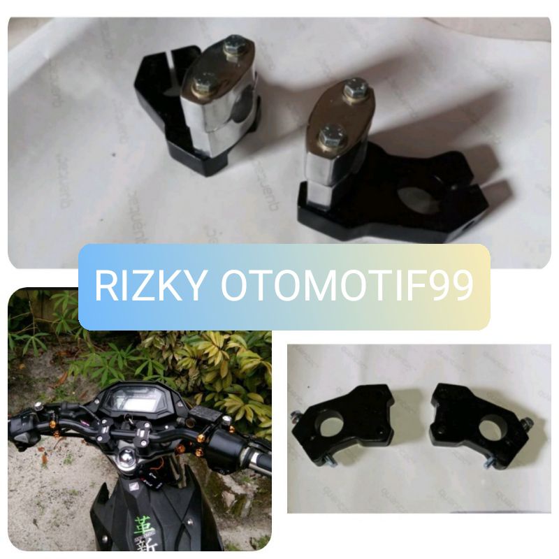 SATRIA FU AND SONIC RAISER HANDLEBAR HOLDER BREKET LATEST MODEL