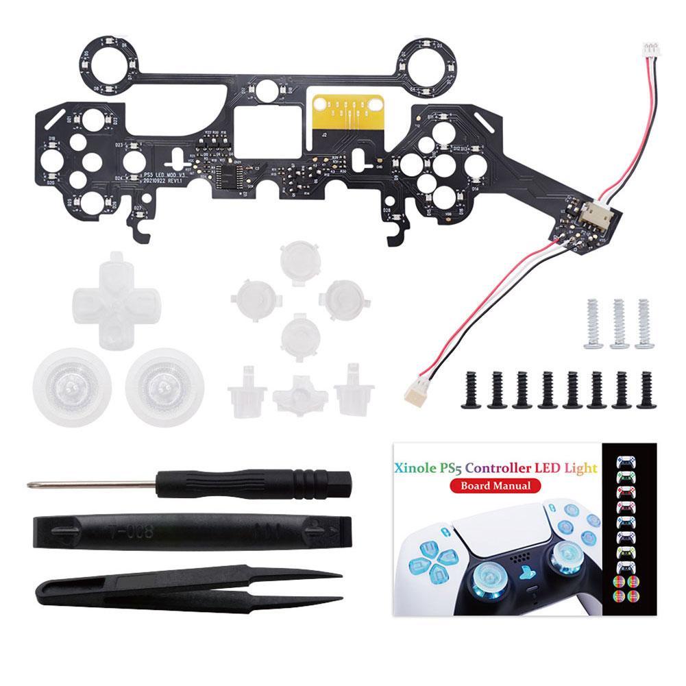 LED Model Kit For PS4 Wireless Controller Color Light Controller Repair
