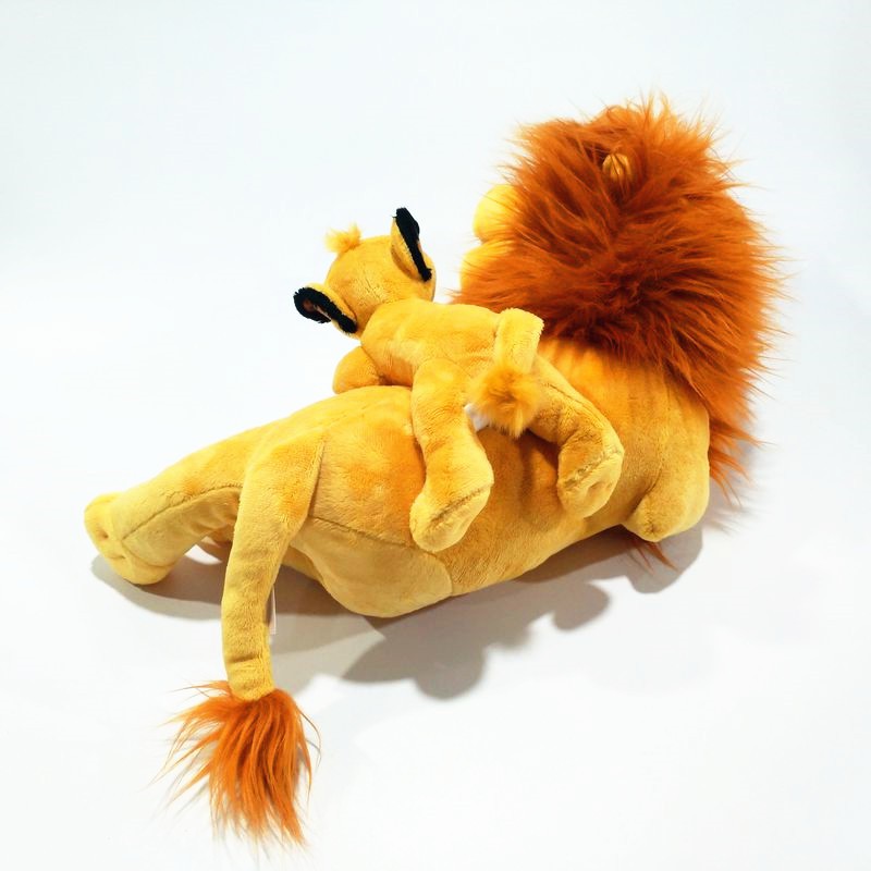 BDisney The Lion King Cute Kawaii Simba and Mufasa Stuffed Plush Toys ...