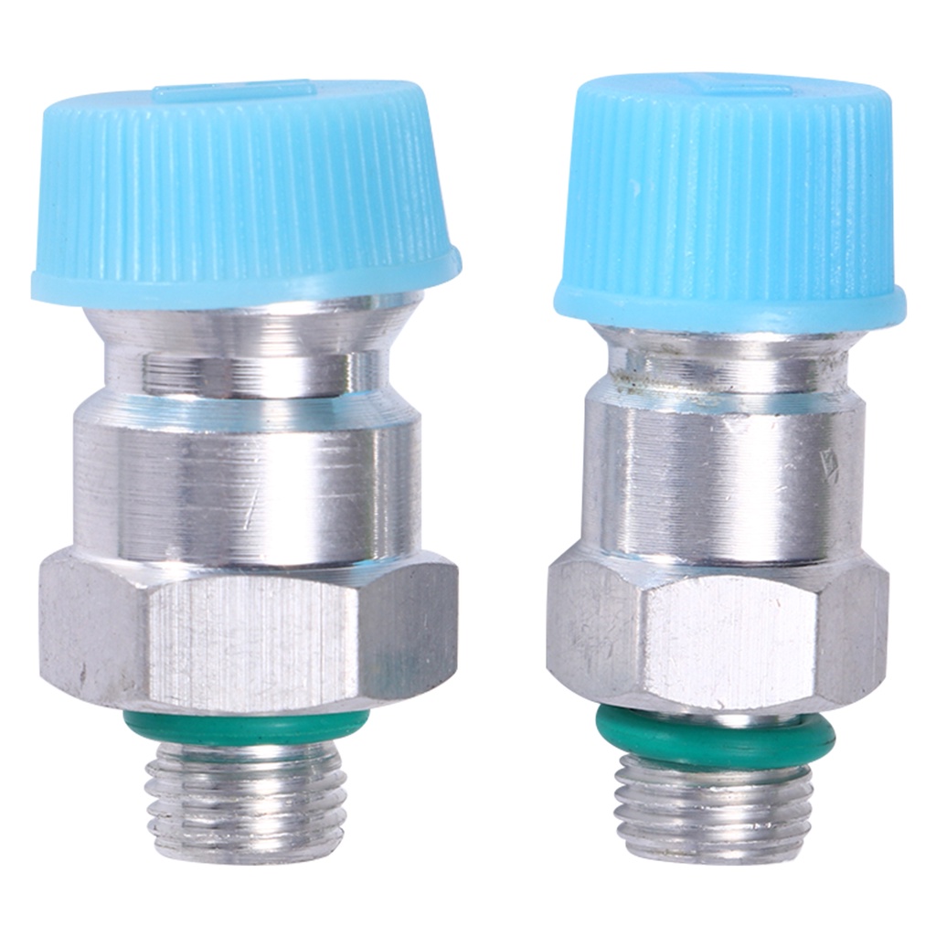 2Pcs Motor Tech Adjustable R134A Adapter Fittings Quick Coupler High ...