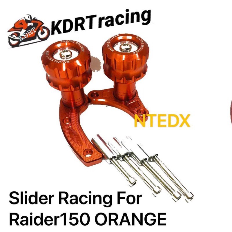 Slider Racing For Raider150 BLACK BLUE RED ORANGE GOLD | Shopee Philippines