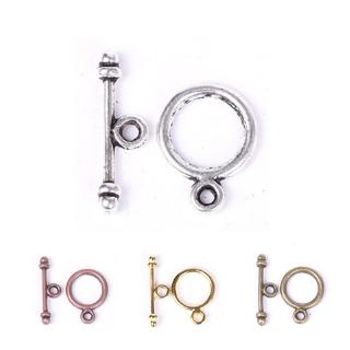 Flat Keychain Ring Holder 33mm with Chain 1 5pcs - Bead World