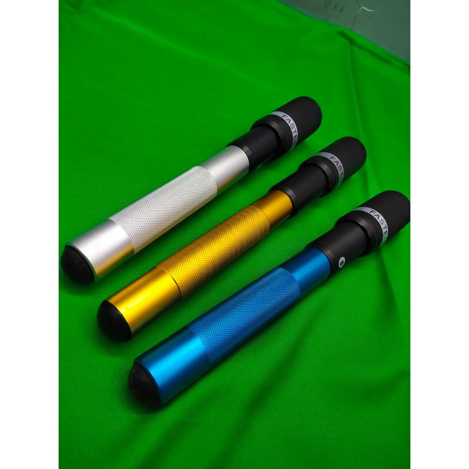 SILVER ALUMINUM CUE EXTENSION/GAMIT SA TAKO / BILLIARD ACCESSORIES ...