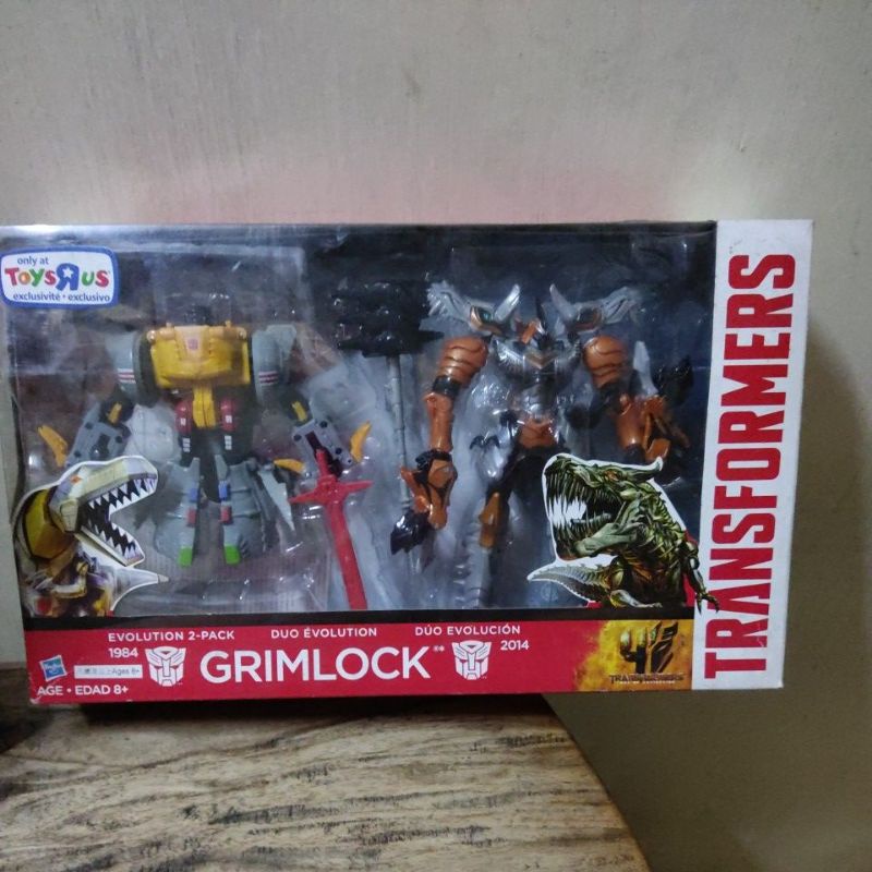 Grimlock 1984 Evolution 2 Pack - figurine Transformers Age of Extinction - Prix & Rareté