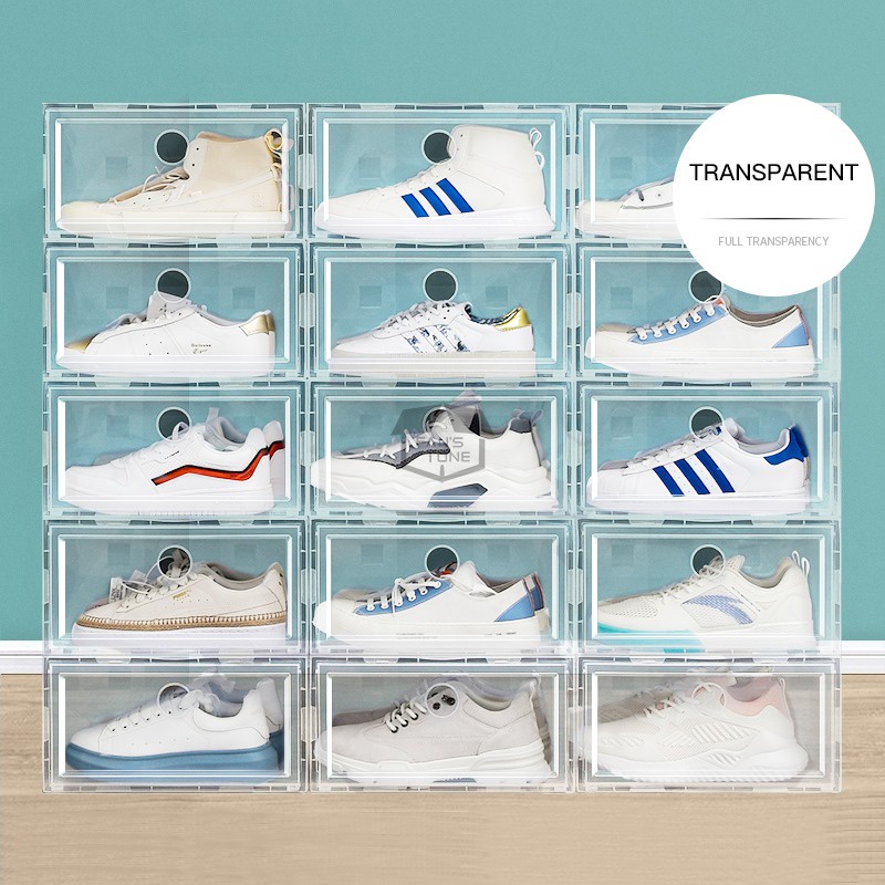 【Fan'】6pcs New Modern AJ Shoe Box Round Hole Air-Permeable Sneaker Shoe ...