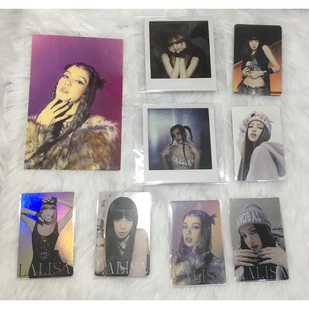 BLACKPINK OFFICIAL LALISA PHOTOCARDS KPOP MERCHANDISE | Shopee Philippines