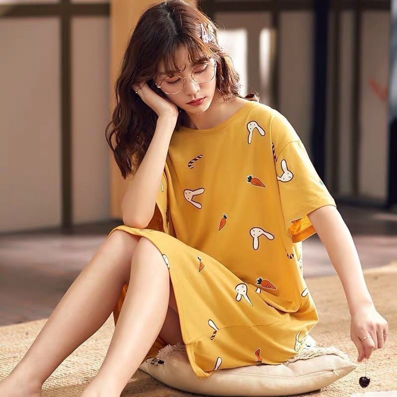 Korean Daster Sleepwear Nightdress Pambahay Homewear Nightwear #SW3 ...