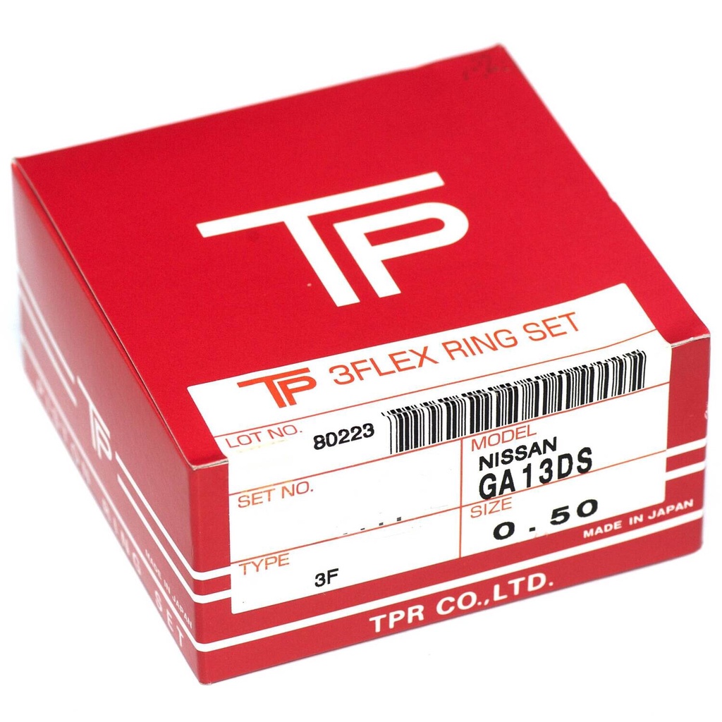 TP Piston Ring Set .50 mm Oversize Fits Nissan GA13DS Shopee Philippines
