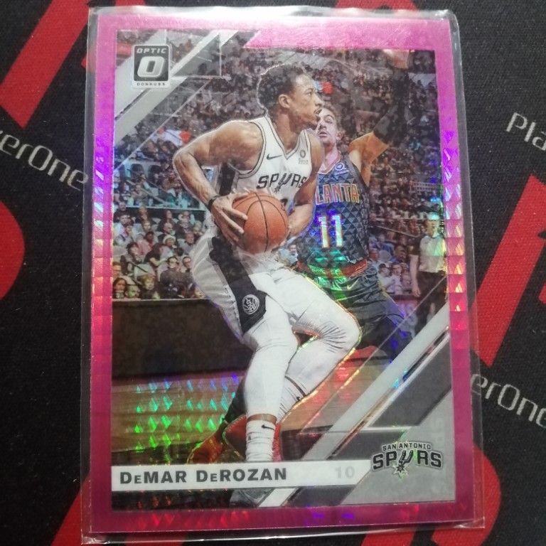 Panini Optic Hyper Pink Parallel NBA Card (Check Variation)(Instant ...