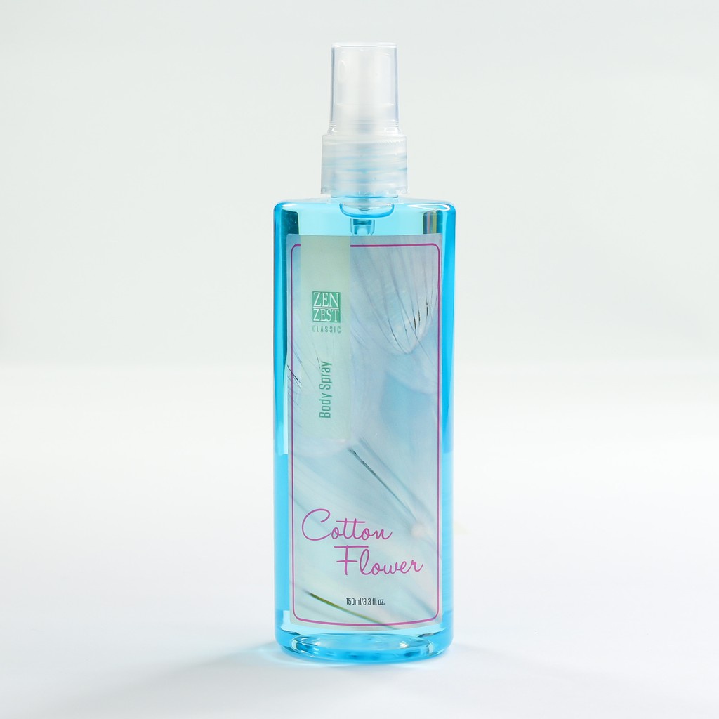 eau parfum Zen Zest Body Spray 150mL Cotton Flower Shopee Philippines