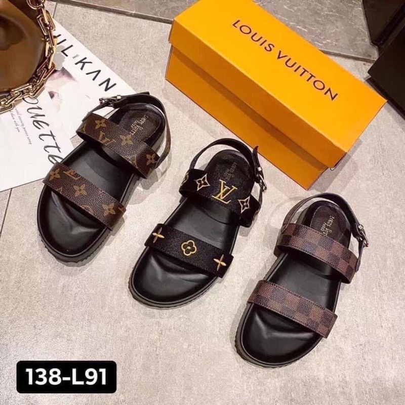 Lv sandals price on sale