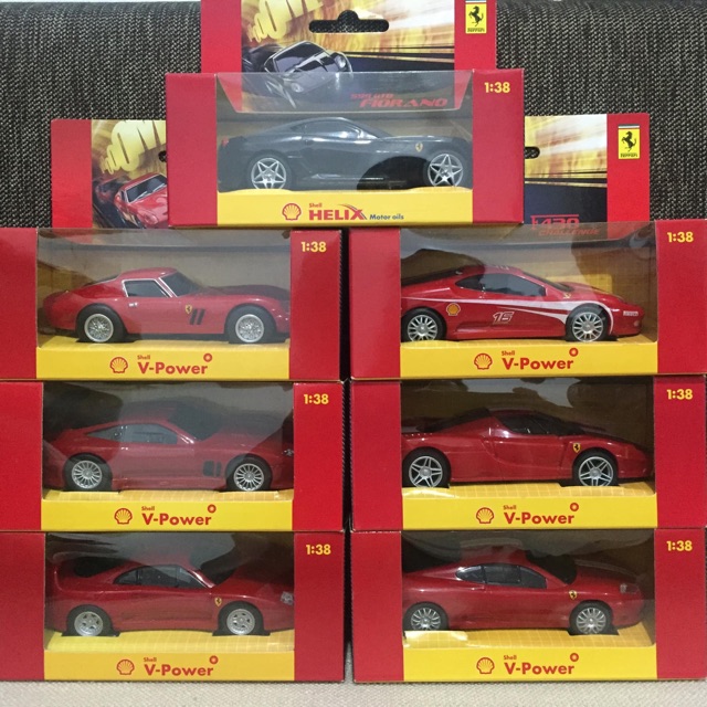 Shell Ferrari toy cars collectibles