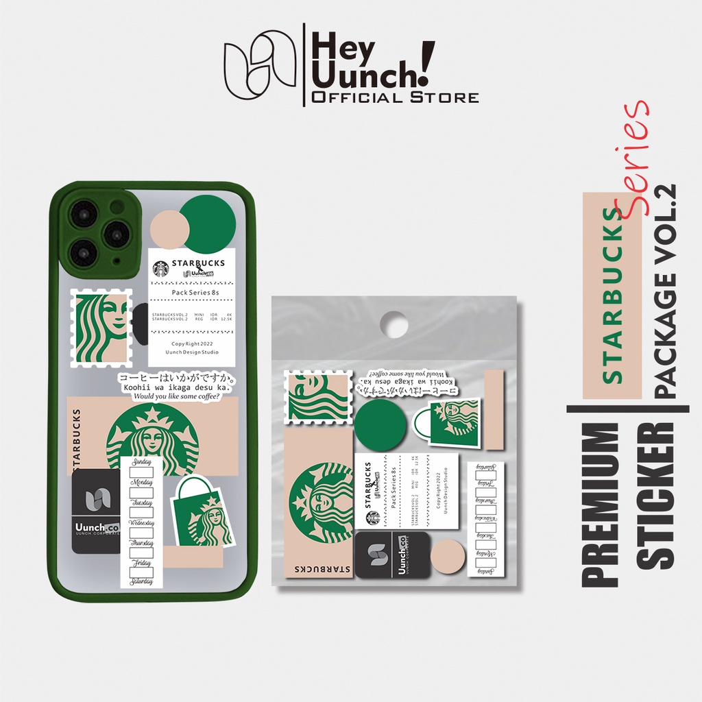 AESTHETIC STARBUCKS PHONE STICKERS