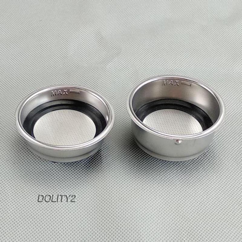 [Dolity2] Coffee Machines Pressure Basket with Black Reusable Shopee