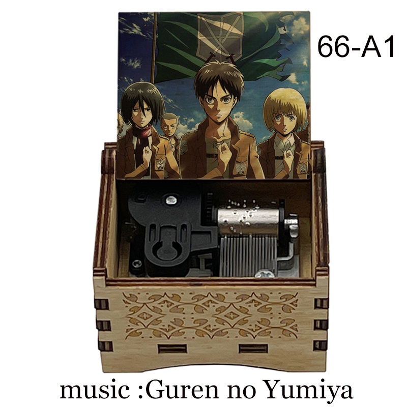 Anime Attack on Titan Music BoxShingeki No Kyojin Ataque De Los Titanes