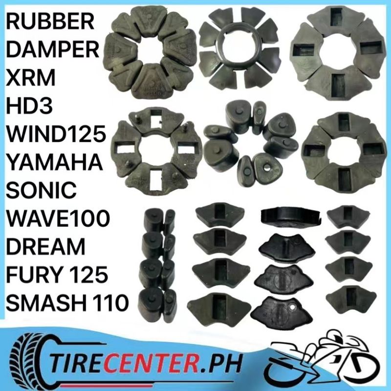 Rubber damper For XRM Sniper Shogun HD3 Bajaj X4 Wind125 YAMAHA Sonic