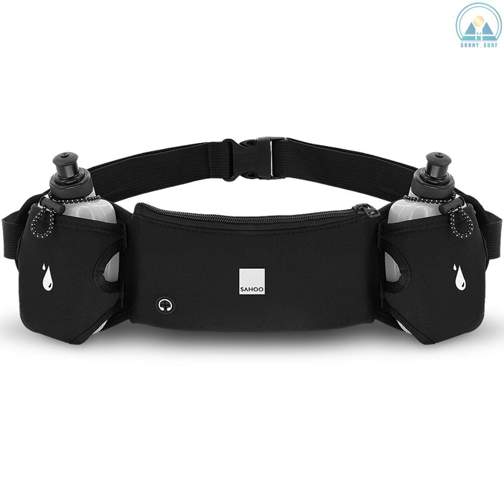 SUNNY SS Multifunctional Waist Pack Outdoor Sports Running Bag with 2