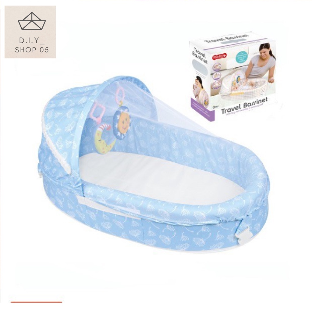 Baby store folding bassinet