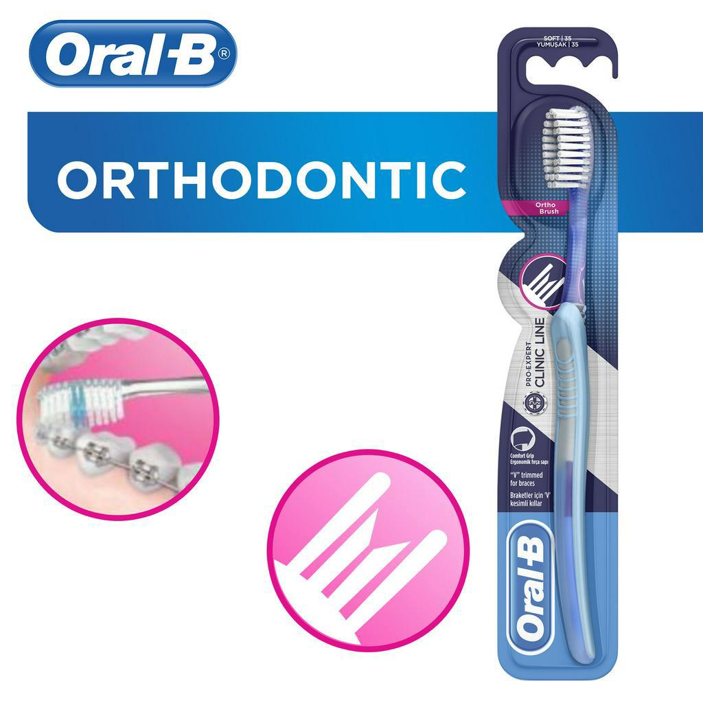 OralB Orthodontic Toothbrush (For Braces) [Oral Care] Shopee Philippines