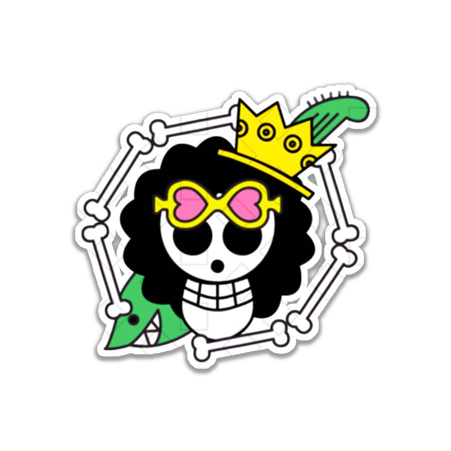 One Piece Jolly Roger Waterproof Vinyl Sticker | Shopee Philippines