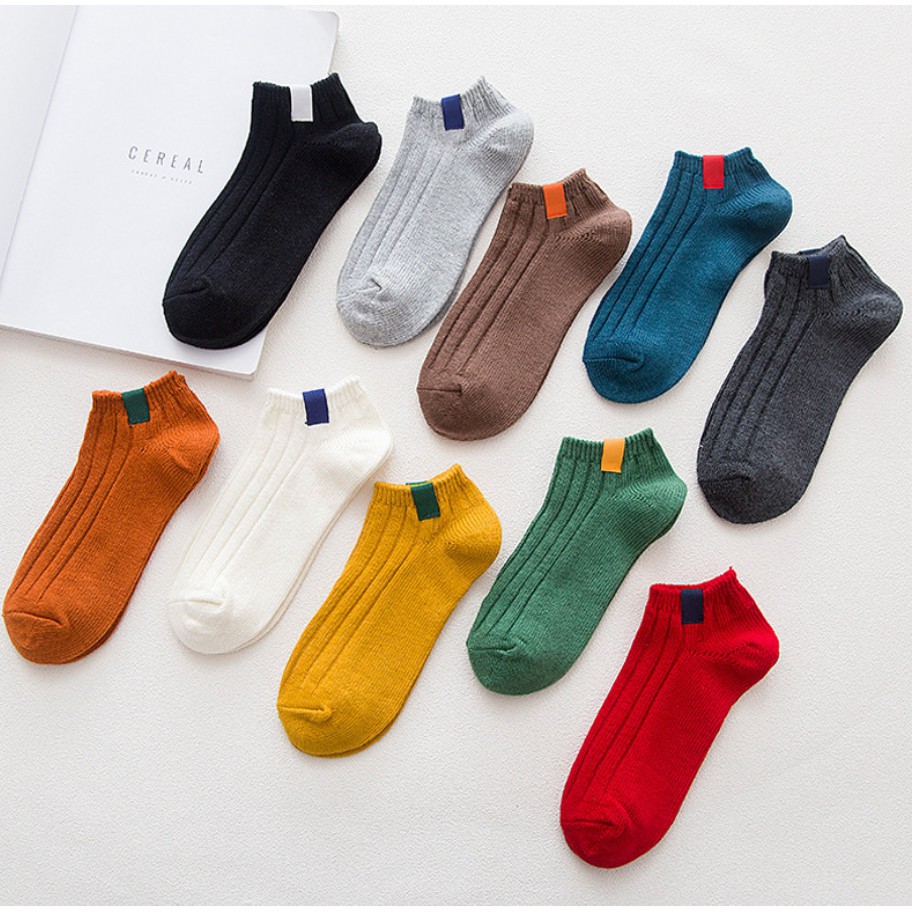 R&O #W52 Korean Cute Socks Breathable Iconic Ankle Socks Cotton Trendy ...