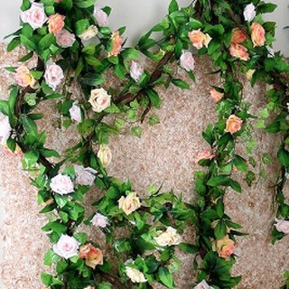 3 Pack Artificial Eucalyptus Garland Faux Vines Greenery Garland Wedding