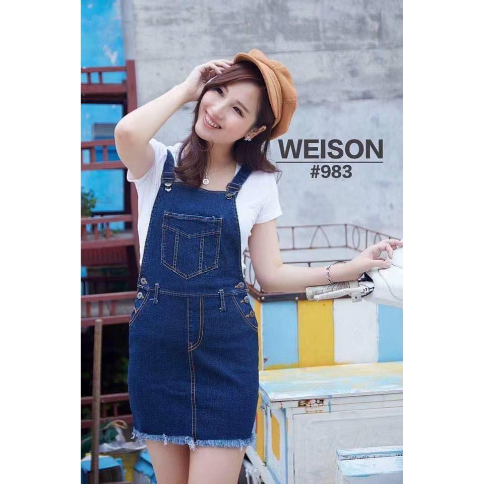 J.N.S fashion Korean style Jumper skirt denim for womens Shopee Philippines