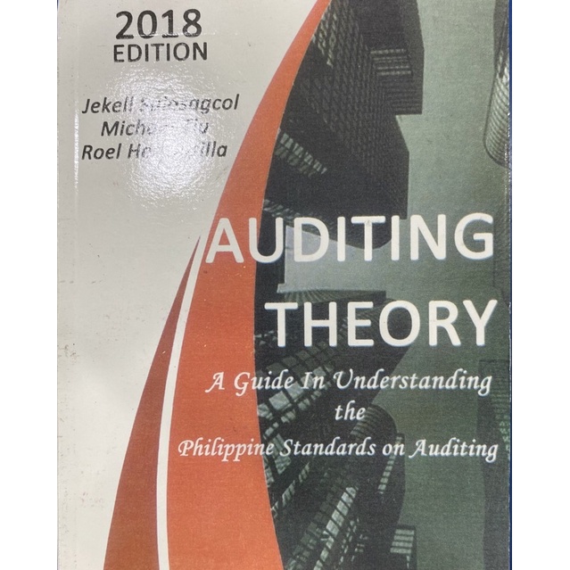 Auditing Theory By Salosagcol (2018 Edition) | Shopee Philippines