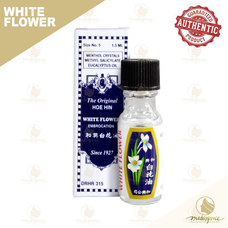 White Flower Oil No. 1 to 5 100 Original & Authentic Shopee Philippines