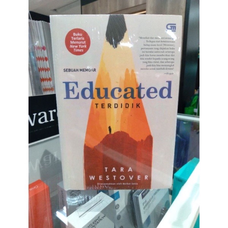 Educated ( Educated) Tara Westover Indonesian version | Shopee Philippines