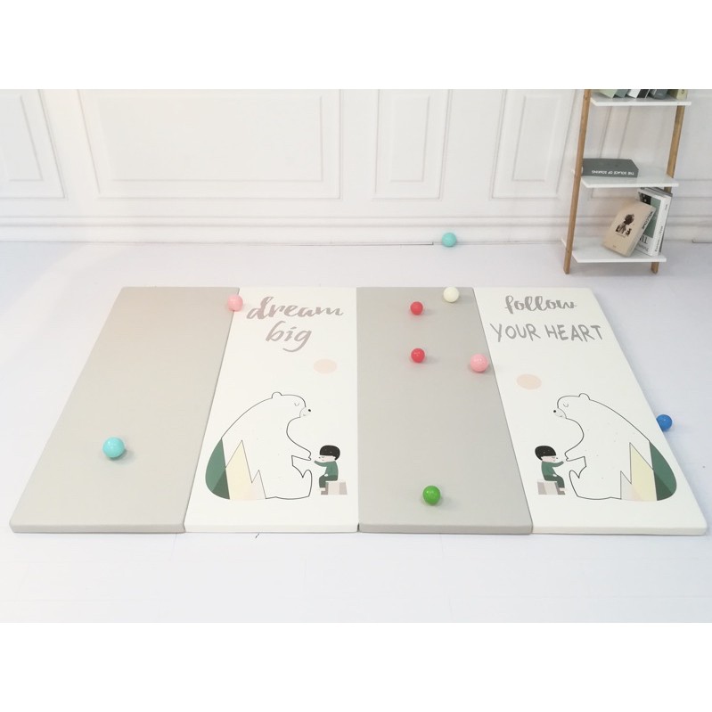 Haenim Anuri Korean foam folder thick mat playmat Shopee Philippines