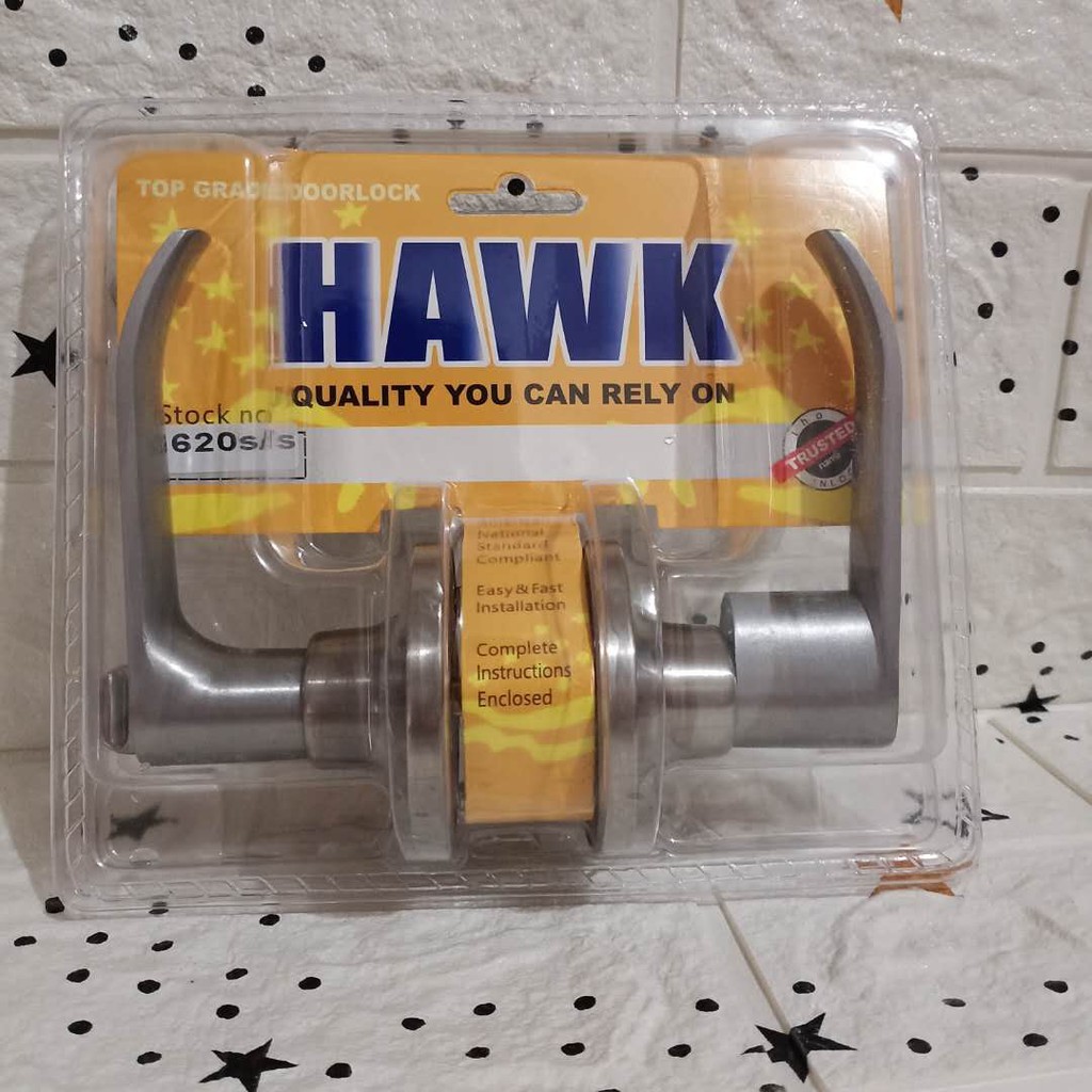 Hawk Lever Door Knob Matte Finish Stainless | Shopee Philippines