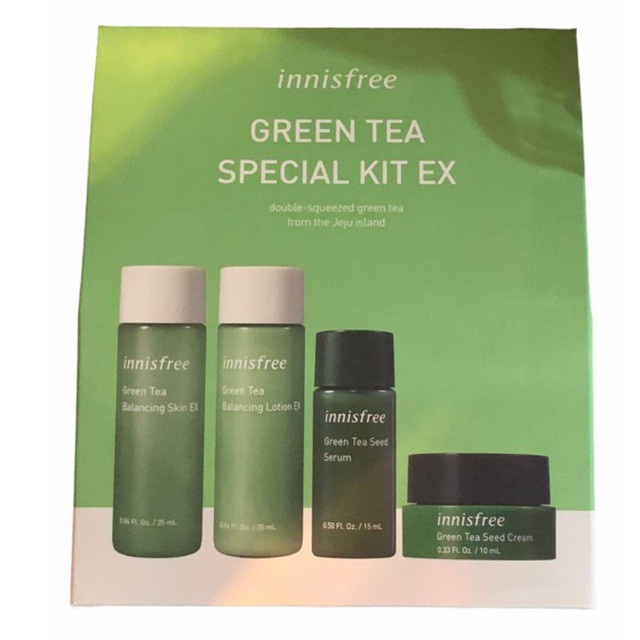 Innisfree Green Tea Special Kit Ex New Packaging Shopee Philippines
