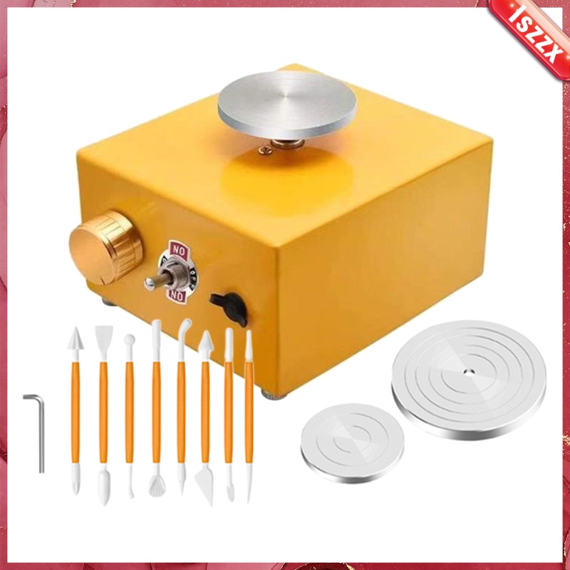 Pottery Small Pottery Forming Machine with 3 Tray and 8 Clay Tools for ...