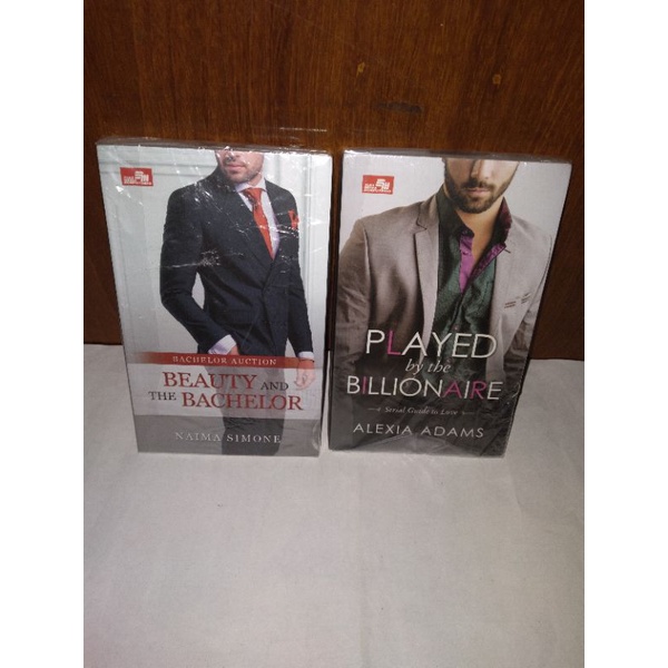Novel package: Playing by the Billionaire (Alexia Adams) and Beauty and ...