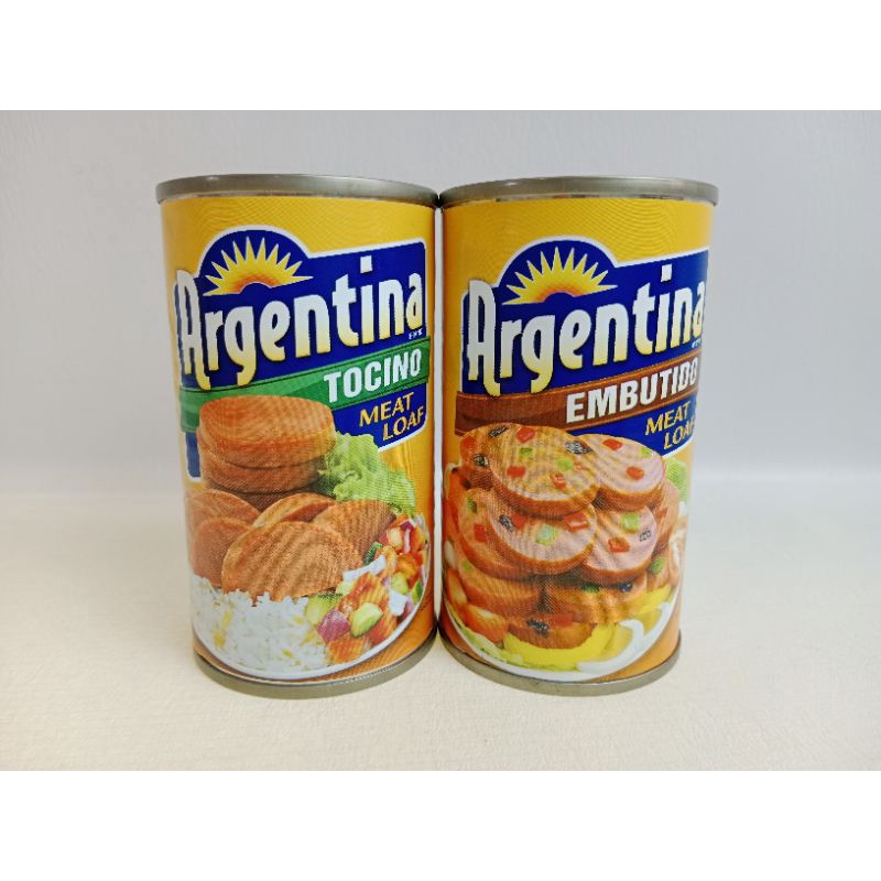Argentina Meat Loaf Tocino & Embutido 170g Shopee Philippines