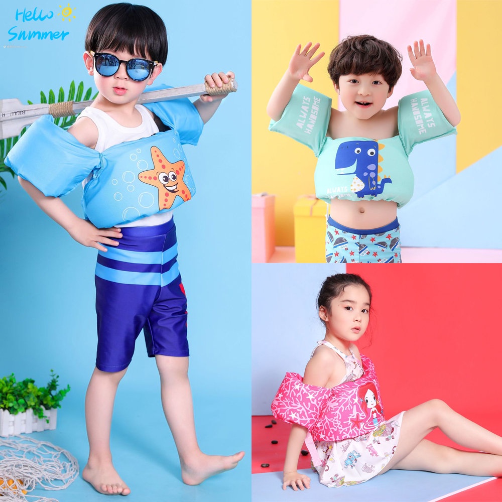 Ready Stock Baby Float Swimming Suit 26Yrs Kids Boy Girls Buoyancy