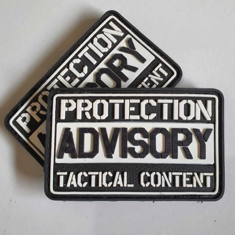 Patch rubber logo protection advory tactical content patch emblem ...