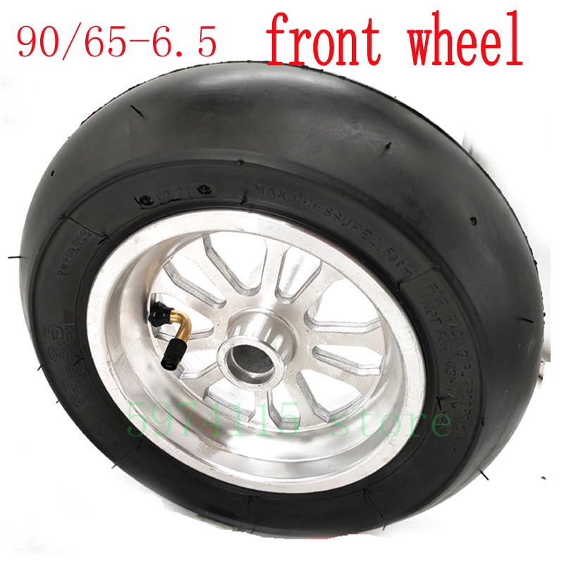 Scooter Wheel Axle Scooter 6.5 Inch Rim Front/rear Wheel Rim 90/656.5