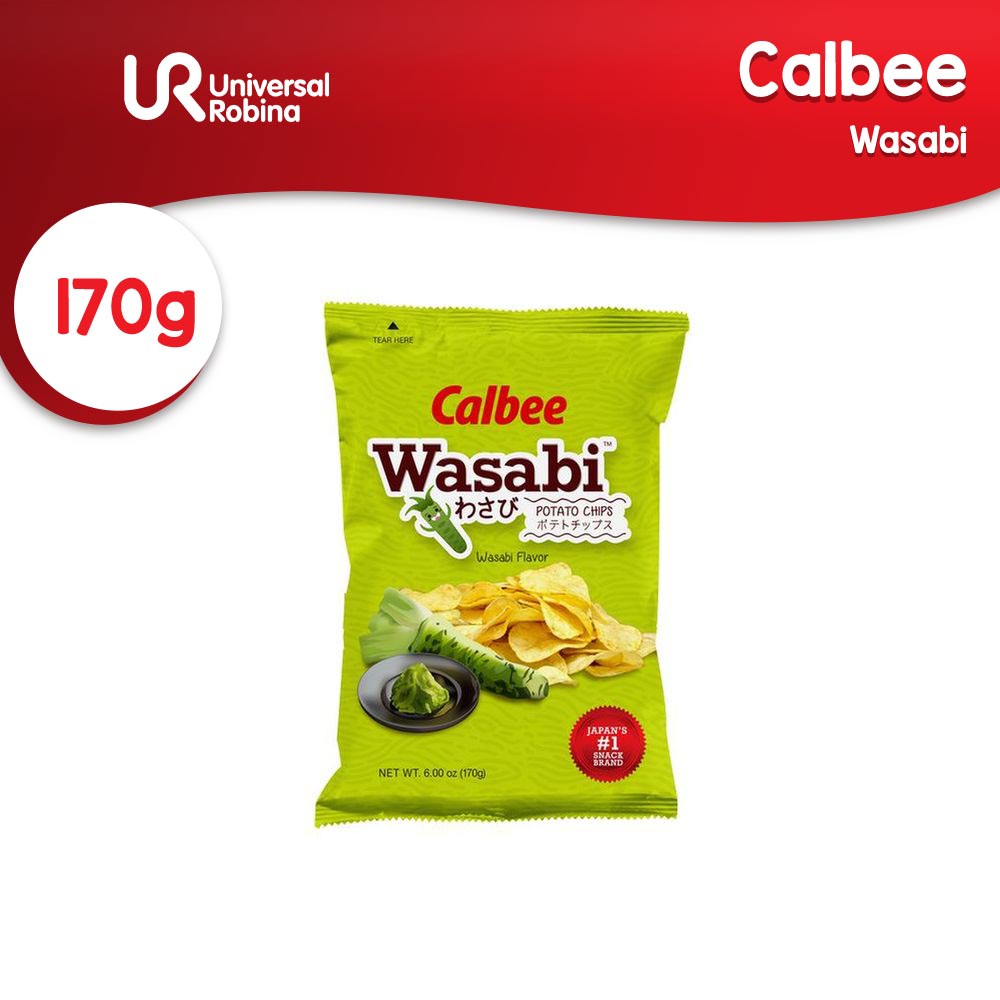 Calbee Potato Chips Wasabi G Shopee Philippines