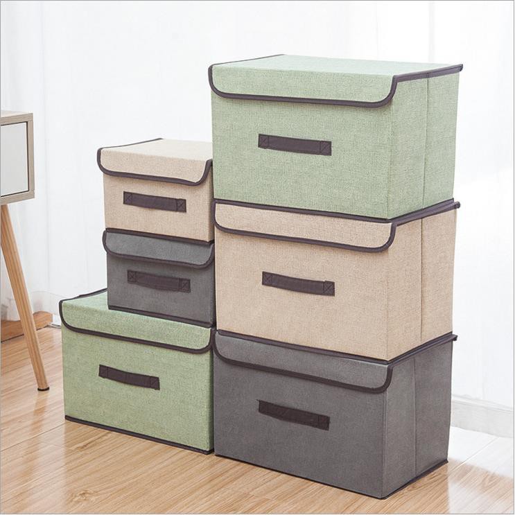 Home Color Foldable Storage Box 2 in 1 Storage Box Beautiful and ...