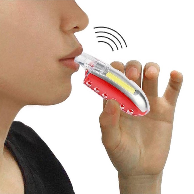 2 in 1 Mini COB LED 3 Modes Keychain Whistle Light Camping Light