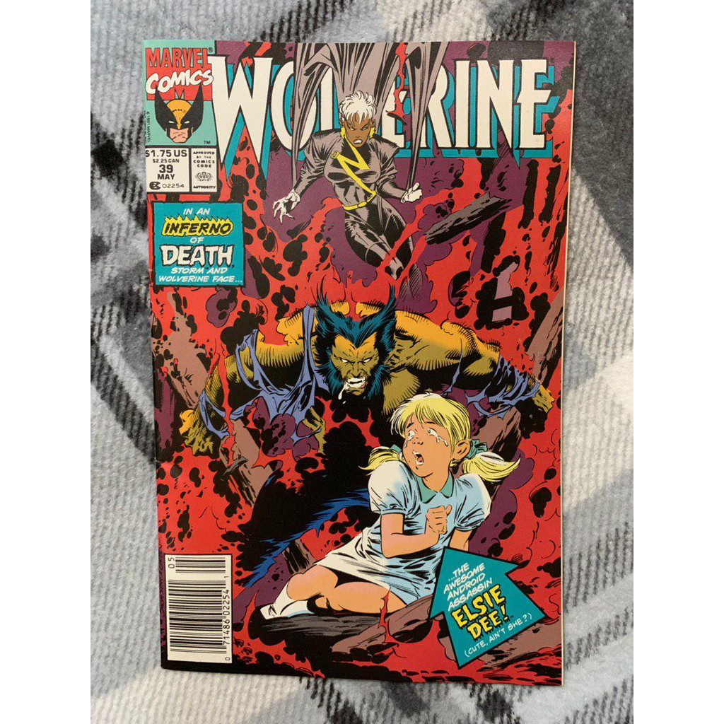 Wolverine 39 1991 Marvel Comic | Shopee Philippines