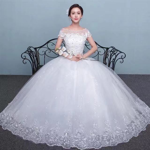 open lace back dress Pink Princess Hanbok Wedding Dress  Luxury Outfit for Photoshoots, Dance &  Performances