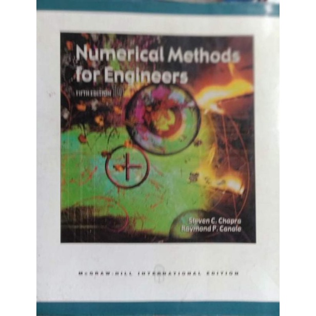 Numerical Methods For Engineers By Chapra | Shopee Philippines