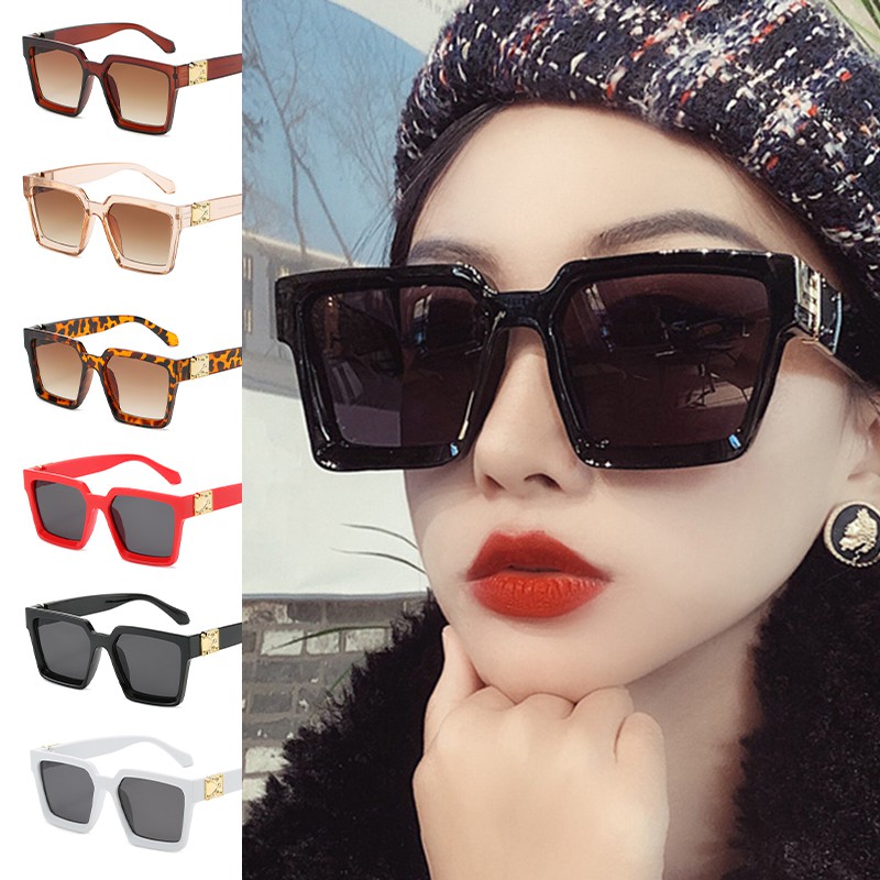 Cermin Mata Viral Shades Sunglasses Women Sun Shades Retro Vintage Sun 