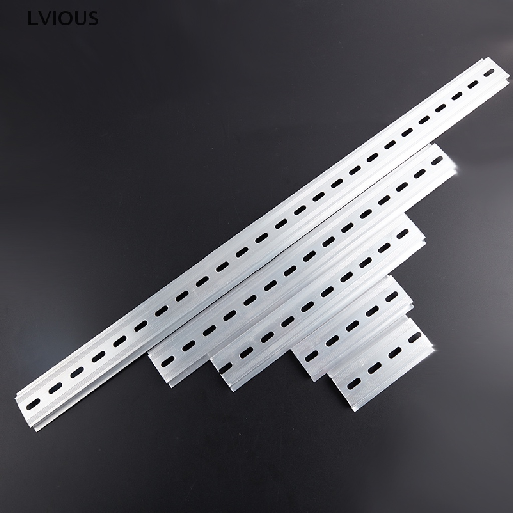 LVIOUS Din Rail Aluminium For Terminal Block Relay C45 DZ47 NS35 35mm ...